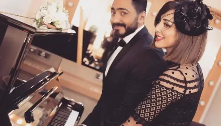 تامر حسني يستعين بأغنياته للتعليق على أزمته مع بسمة بوسيل
