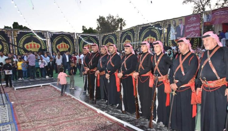 عشائر الأغوار الشمالية تواصل ليالي الفرح ابتهاجاً بزفاف ولي العهد
