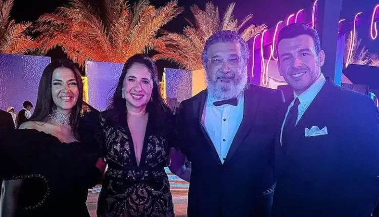 ماجد الكدواني يحتفل بزفاف ابنه يوسف في الجونة