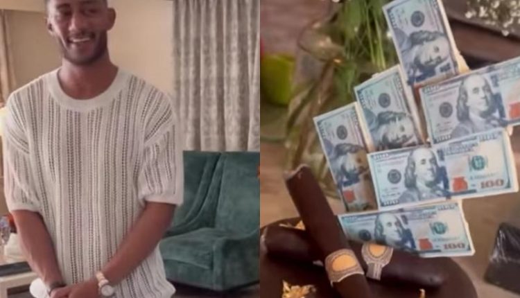 محمد رمضان يحتفل بعيد ميلاده الـ 35