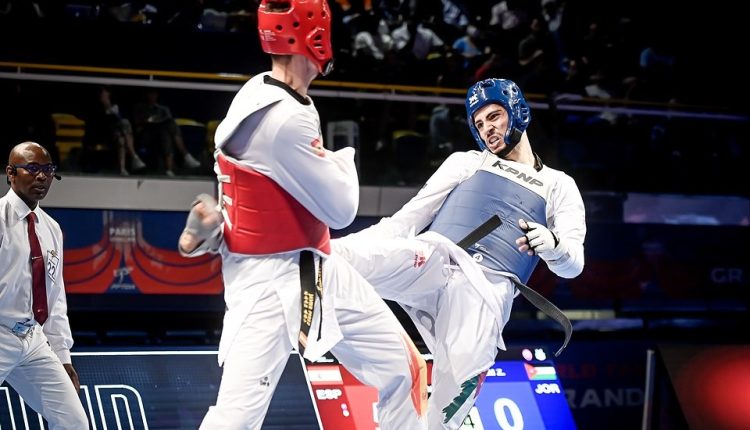 مصطفى يودع بطولة العالم للتايكواندو من ربع النهائي