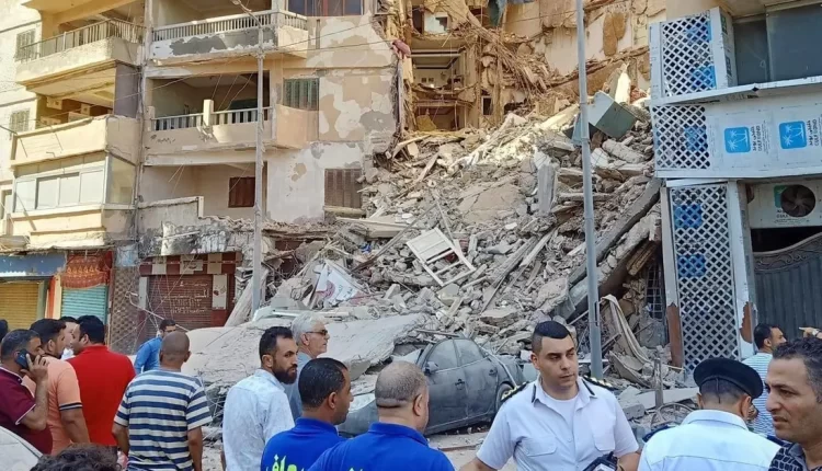 4 إصابات بانهيار عقار في الإسكندرية.. والنيابة المصرية تستدعي المالك وتفتح تحقيقاً