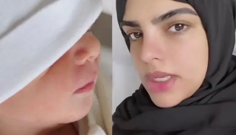 سارة الودعاني تشارك صور طفلها سليمان من الجناح الملكي في المستشفى