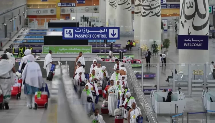 "الجوازات السعودية" تعلن قدوم 1.5 مليون حاج مع نهاية أمس