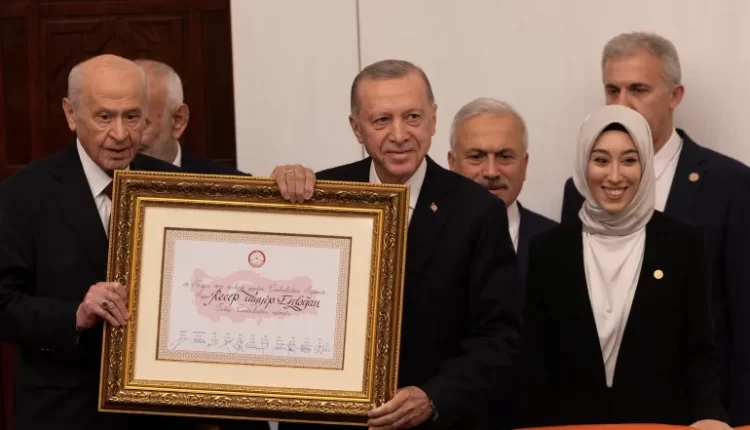 أردوغان يؤدي اليمين الدستورية رئيسا لتركيا فترة جديدة