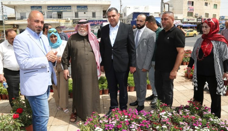 افتتاح مهرجان الزهور السنوي في أبو نصير