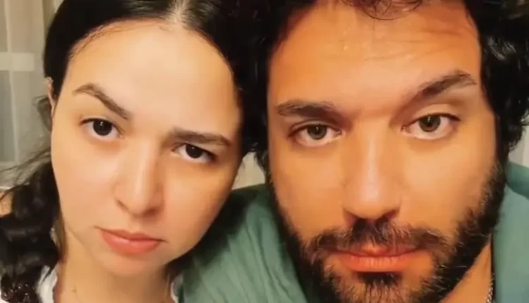 حسن الرداد وإيمي سمير غانم في مقطع كوميدي على تيك توك