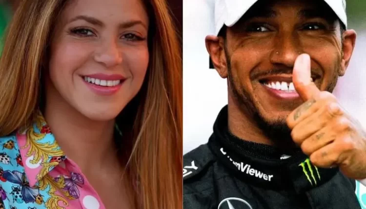شاكيرا تحضر سباق F1 لمساندة لويس هاميلتون وشائعات عن علاقة بينهما
