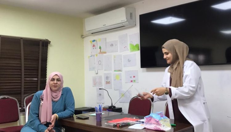 معسكر صحي عن التغذية السليمة بمركز شابات الوسطية