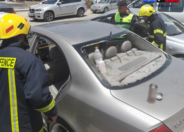 انفجار عبوة "معطر" داخل مركبة في الكرك