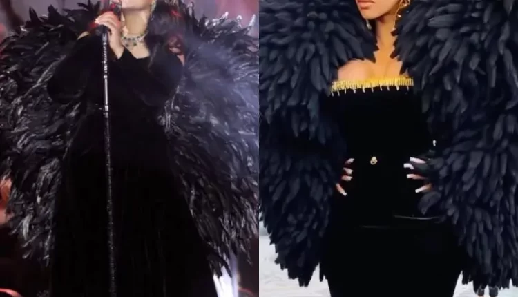 كاردي بي بإطلالة سابقة لأحلام؟ وأحلام تعلّق "لله دري وبس"