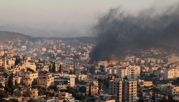 طائرات الاحتلال تقصف حارة عبد الله عزام