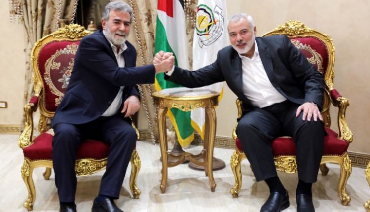 الجهاد وحماس تبحثان تطورات الهجوم الإسرائيلي