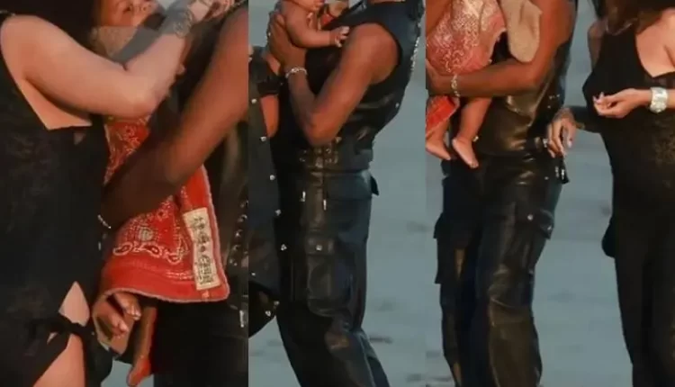 ريهانا تستمتع بعطلتها مع آيساب روكي وابنهما في باربادوس