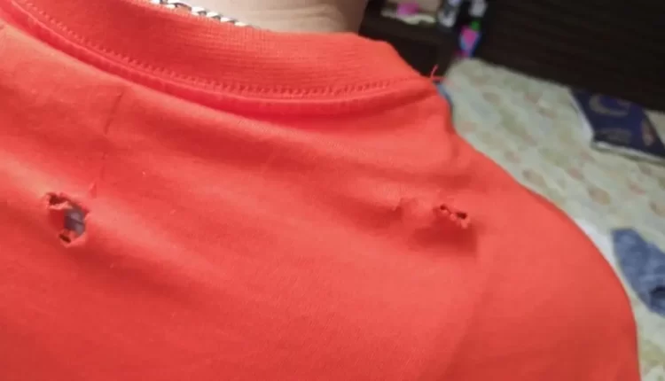 لحظات رعب.. أردني ينجو من رصاصة طائشة اخترقت ملابسه