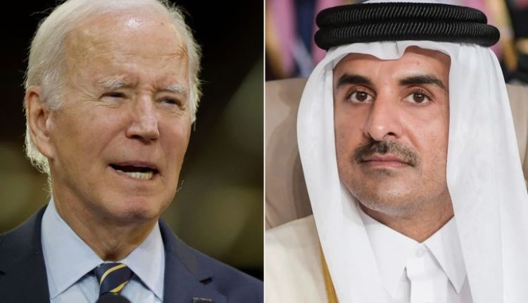 أمير قطر يؤكد باتصال مع بايدن ضرورة وقف إطلاق النار فورا في غزة