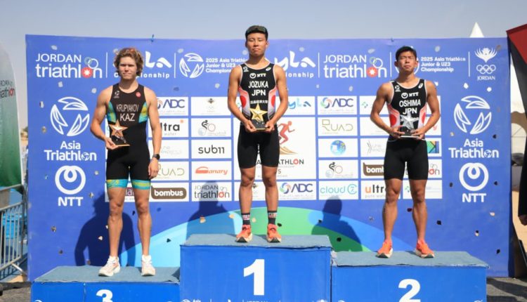 الأمير فيصل بن الحسين يتوج الفائزين في بطولة أيلة الآسيوية للترايثلون 2025