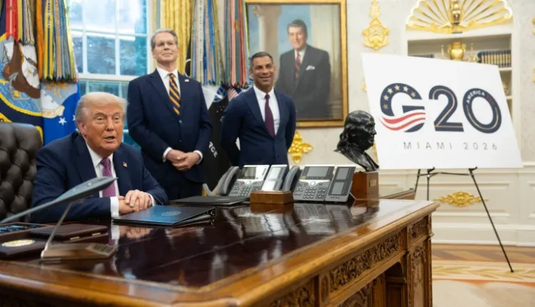 ترامب يقاطع قمة مجموعة الـ20 لانعقادها في جنوب أفريقيا